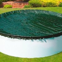 Тент защитный 3,66 Х 2,44 м. овальный