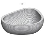 Вазон «Камешки» Большой 1300*1020*550