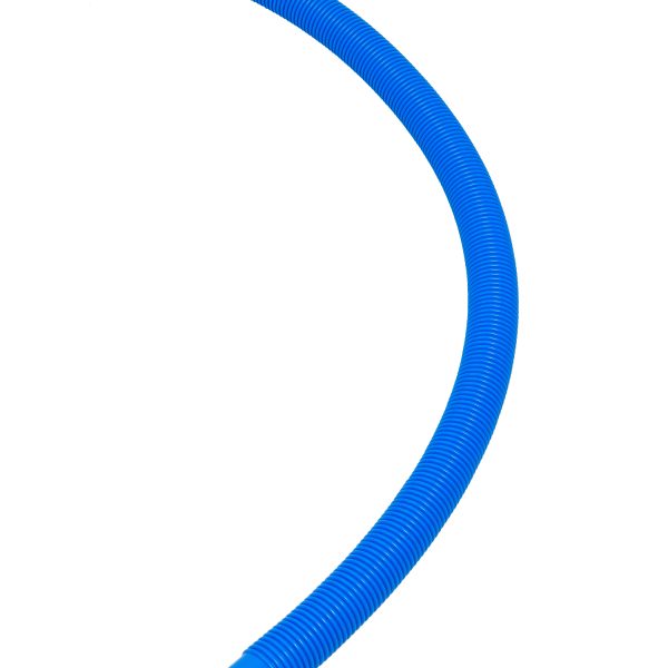 Шланг гофрированный 32 мм. сегмент 1 метр цвет синий, цена за сегмент