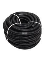 Шланг гофрированный 32 мм. сегмент 1 метр цвет черный, цена за сегмент