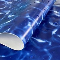 Чаша круглая для бассейна 550 х 140 см. 0.6/0.6 мм. Голубая