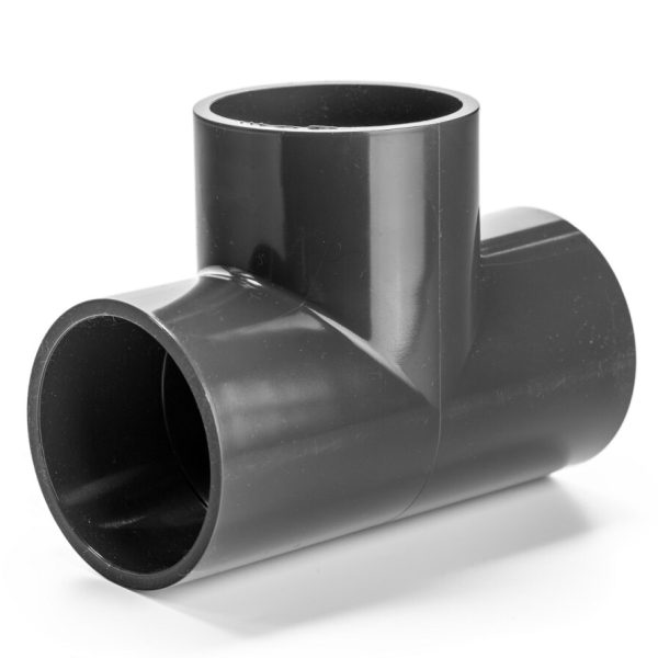 Тройник ПВХ, 50 мм, 90°
