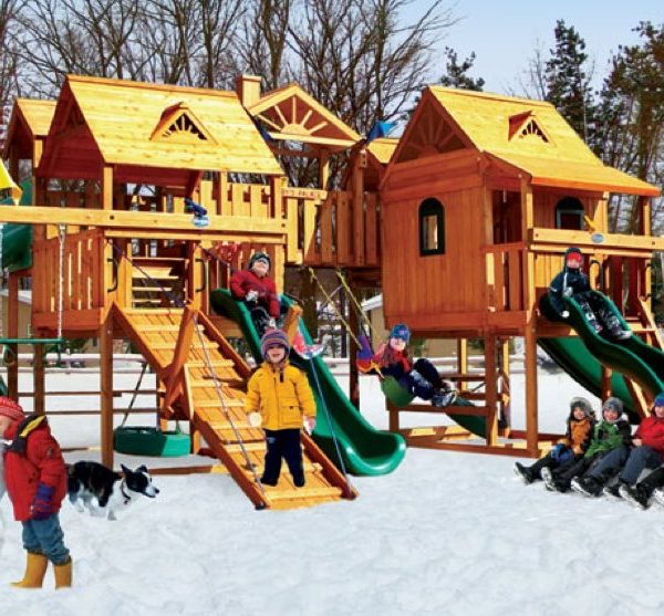 Спортивно-игровой комплекс «Рыцарский замок Делюкс»