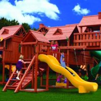 Спортивно-игровой комплекс «Рыцарский замок Делюкс»