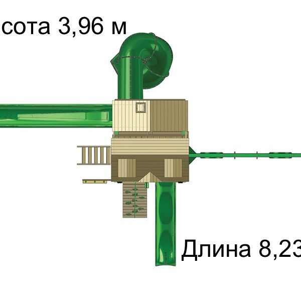 Спортивно-игровой комплекс ГОРЕЦ 2 модификация Ривьера