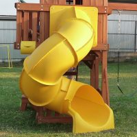 Небольшой спортивно-игровой комплекс GORILLA (PLAYNATION) «Конго 2» с фортом под матерчатой крышей.