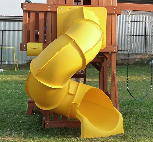 Винтовая горка труба