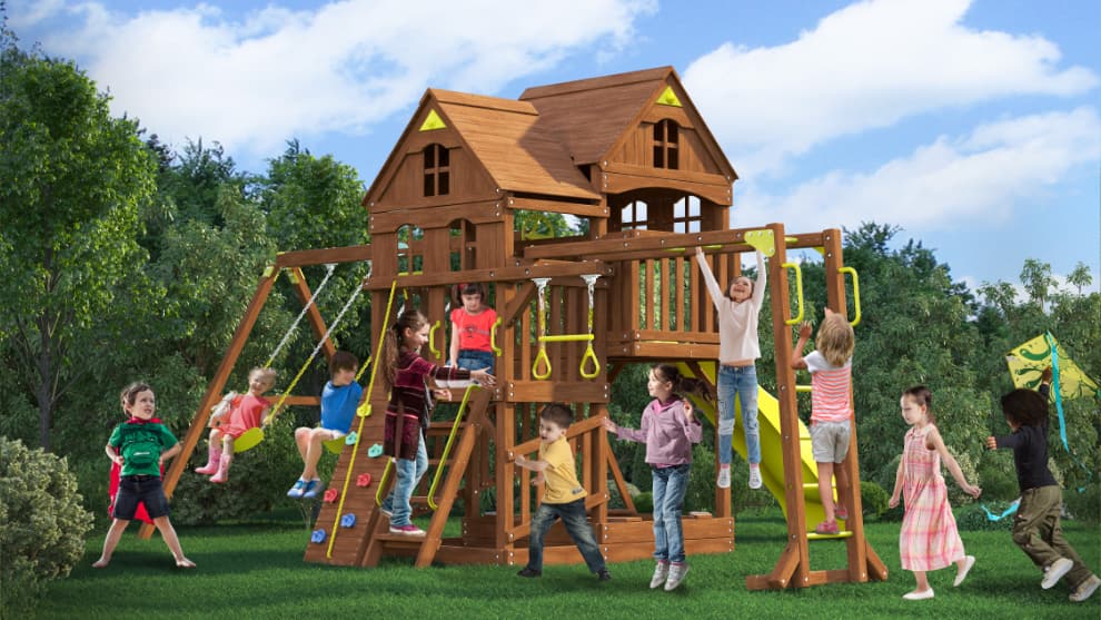 Спортивно-игровой комплекс MoyDvor ПАНОРАМА с рукоходом (10104 03) Спортивно-игровой комплекс MoyDvor ПАНОРАМА с рукоходом (10104 03)