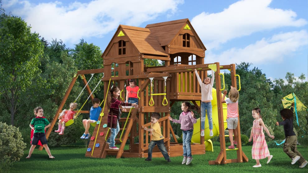 Спортивно-игровой комплекс MoyDvor ПАНОРАМА с трубой и рукоходом (10104 04) Спортивно-игровой комплекс MoyDvor ПАНОРАМА с трубой и рукоходом (10104 04)