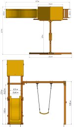 Спортивно-игровой комплекс MoyDvor ЗАМОК (10701 00)