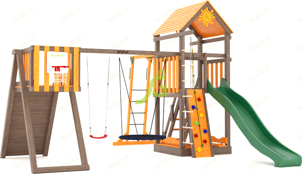 Детская площадка IgraGrad Панда Фани Gride мод.2 Детская площадка IgraGrad Панда Фани Gride мод.2