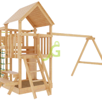 Детская площадка IgraGrad Крафт Pro (окрашенная)