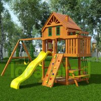 Детская площадка IgraGrad Панда Фани с винтовой трубой