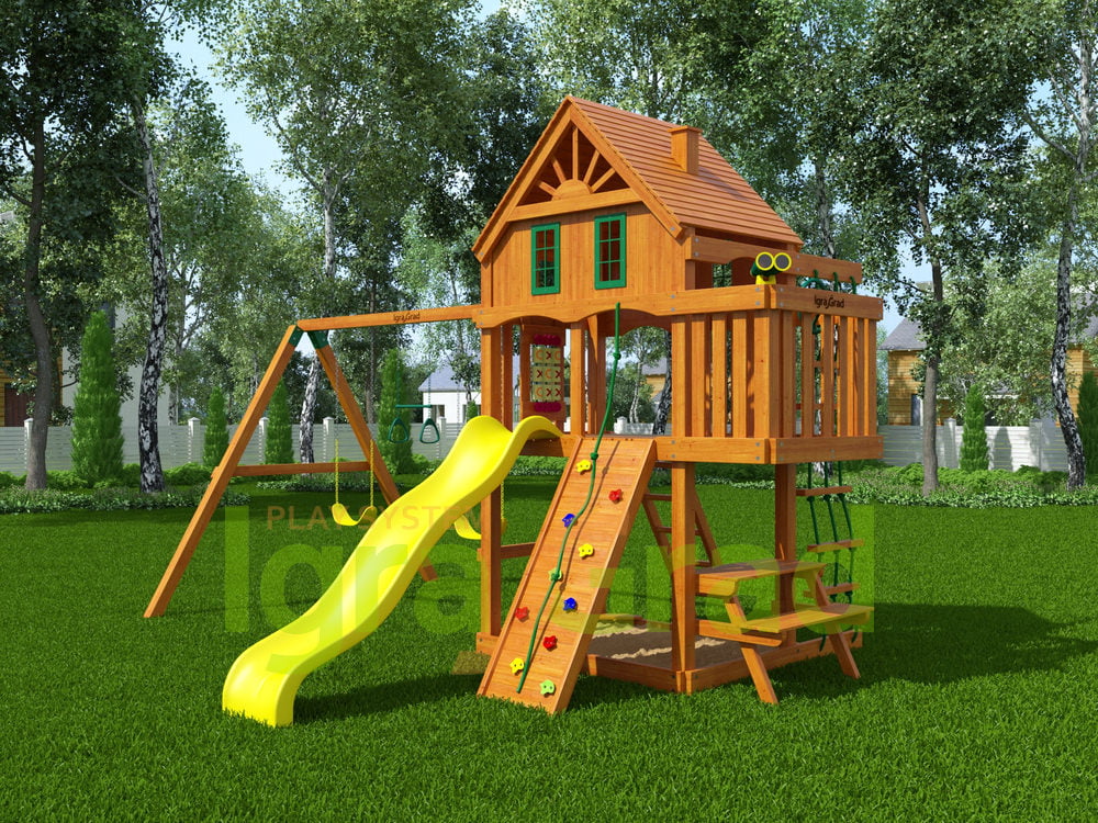 Детская площадка IgraGrad Шато (Домик) Детская площадка IgraGrad Шато (Домик)