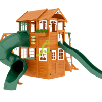 Детская площадка IgraGrad Клубный домик 2 с трубой Luxe