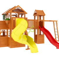 Детская площадка IgraGrad Клубный домик с трубой Luxe