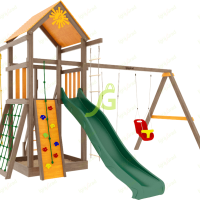 Детская площадка IgraGrad Панда Фани с винтовой трубой