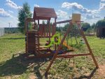 Детская площадка IgraGrad Крафт Pro 4 (скат 2,2)