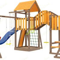 Детская площадка IgraGrad Панда Фани Мостик 2