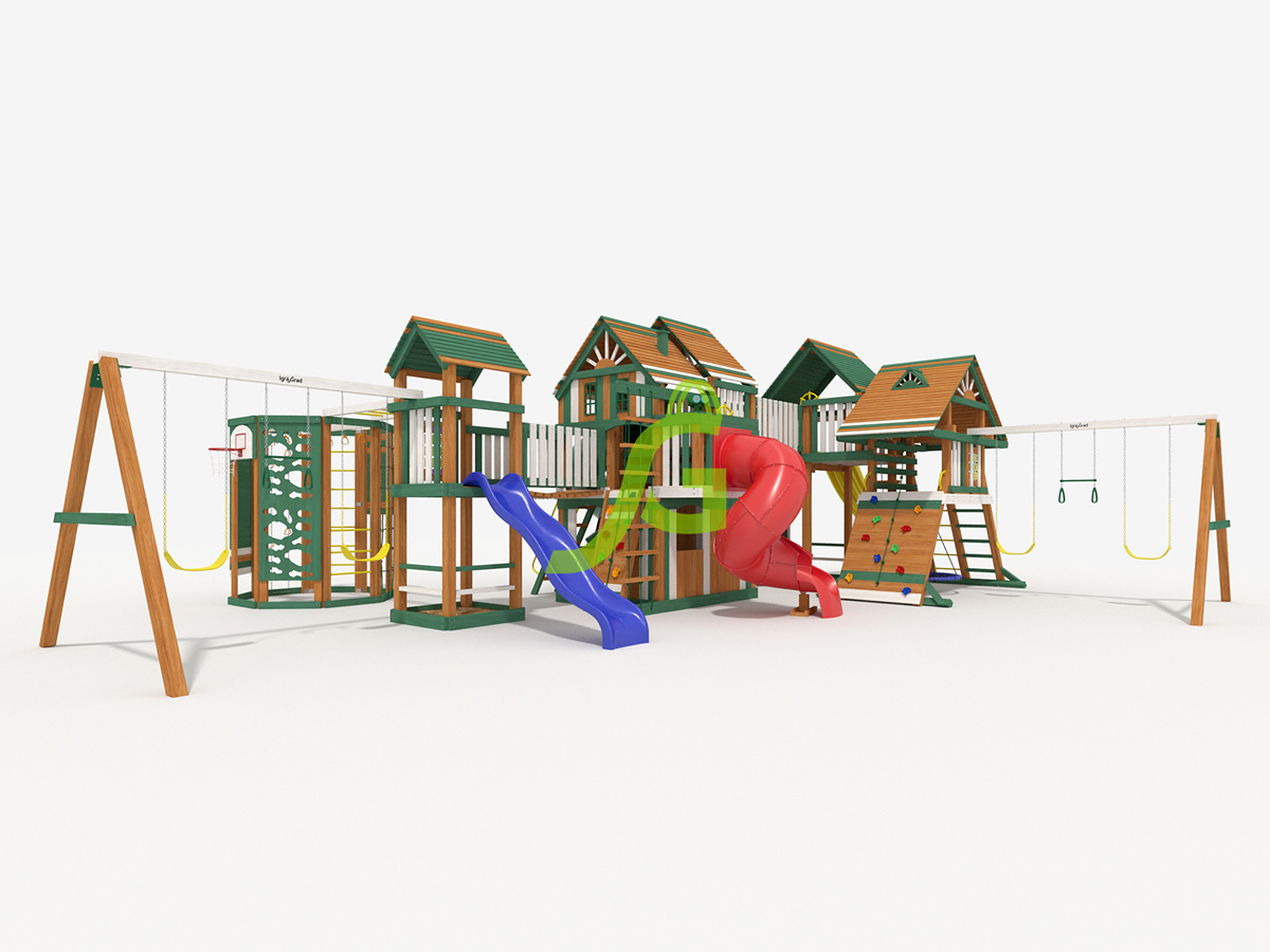 Детская площадка IgraGrad Великан Deluxe мод.1 Детская площадка IgraGrad Великан Deluxe мод.1