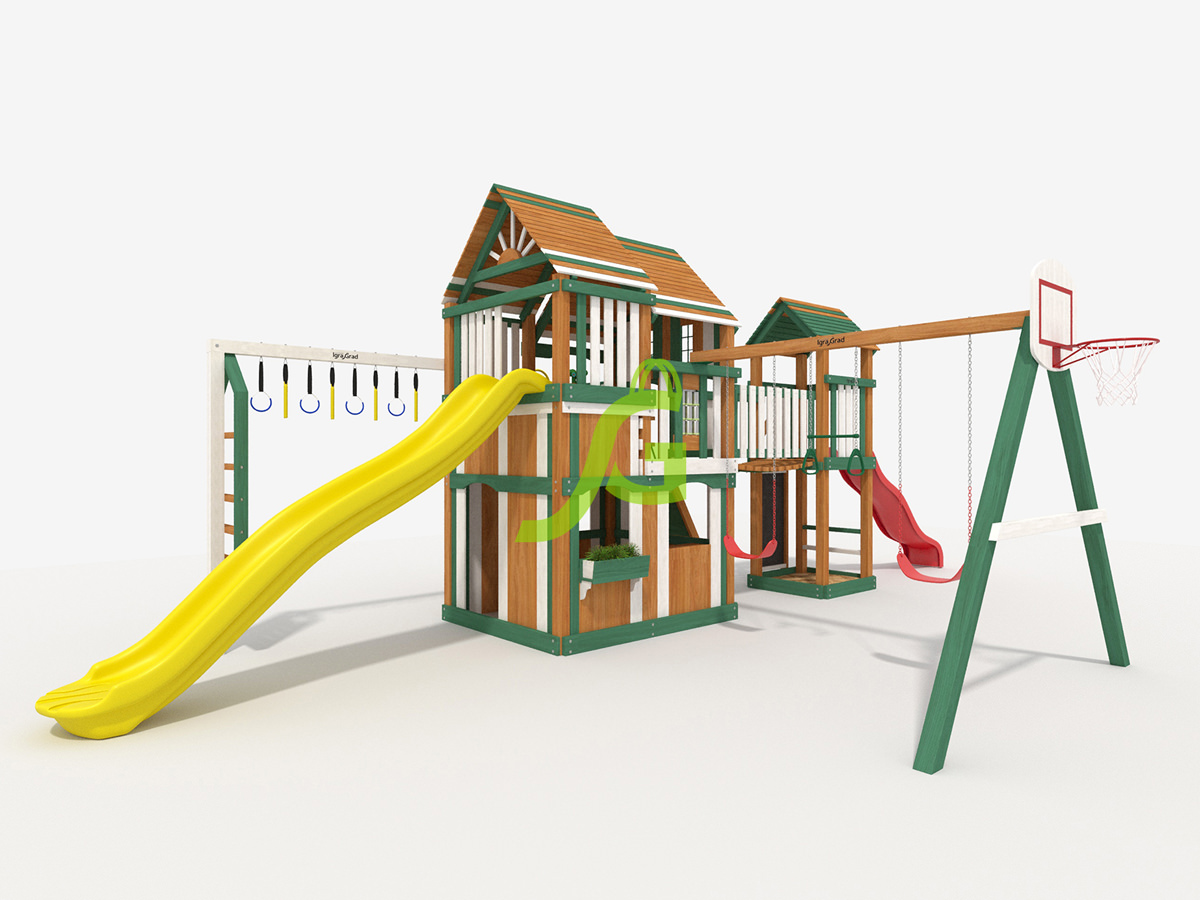 Детская площадка IgraGrad Великан 2 (Макси) мод.1 Детская площадка IgraGrad Великан 2 (Макси) мод.1
