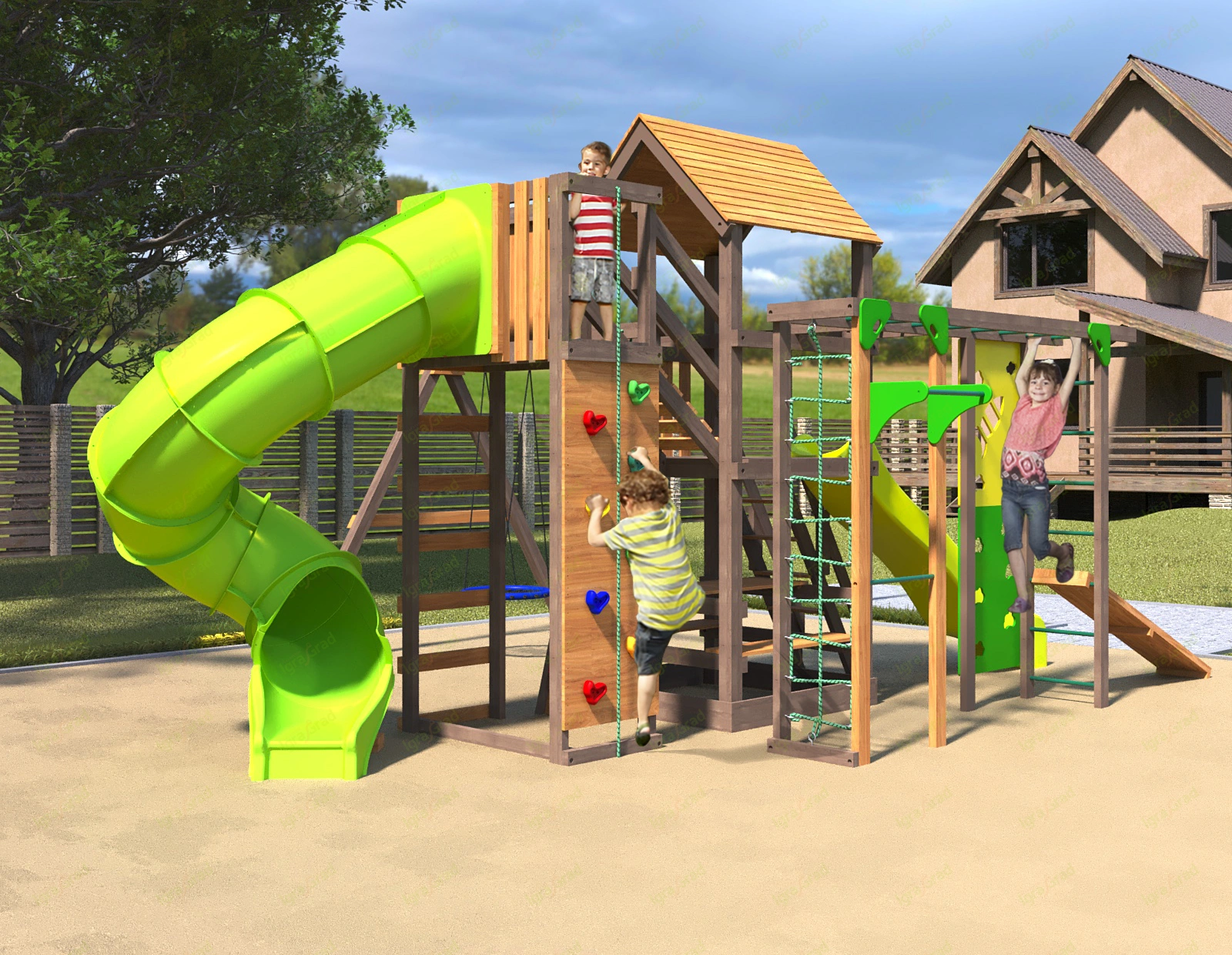 Детская площадка IgraGrad Спорт 6 Детская площадка IgraGrad Спорт 6