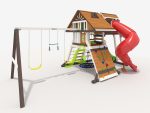 Детская площадка IgraGrad Крепость Фани Deluxe 2 мод.2