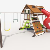 Детская площадка IgraGrad Крепость Фани Deluxe + мод.1