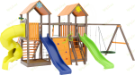 Детская площадка IgraGrad Комбо с трубой