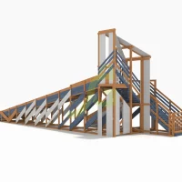 Детская площадка IgraGrad Крафт Pro 3 с трубой мод.2