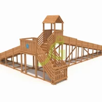 Детская площадка IgraGrad Панда Фани Tower с трубой