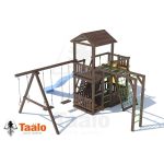 Серия В6 модель 3, детская игровая — спортивная конструкция