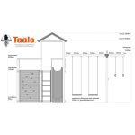 Серия В4 модель 1, детская игровая — спортивная конструкция