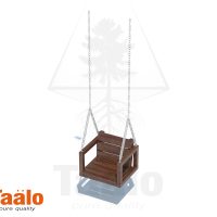Серия ТО модель 1 — сидение качели деревянное на цепях
