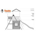 Серия В3 модель 4, детская игровая — спортивная конструкция