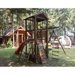 Серия А3 модель 2, детская игровая — спортивная конструкция