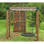 Серия Sh2 модель 1 — детская спортивная конструкция для частных владений