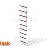 Серия TS модель 2 — кольца гимнастические с трапецией на цепях