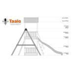 Серия А4 модель 2, детская игровая — спортивная конструкция