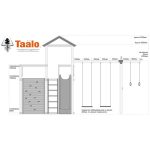 Серия В4 модель 4, детская игровая — спортивная конструкция