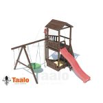 Серия В3 модель 2, детская игровая — спортивная конструкция