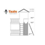 Серия В1 модель 4, детская игровая — спортивная конструкция