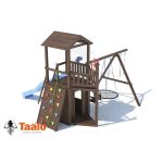 Серия В3 модель 4, детская игровая — спортивная конструкция