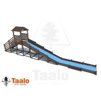 Серия W модель 2 – игровая конструкция с широкой горкой