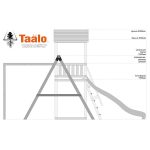 Серия А2 модель 3/1, детская игровая — спортивная конструкция