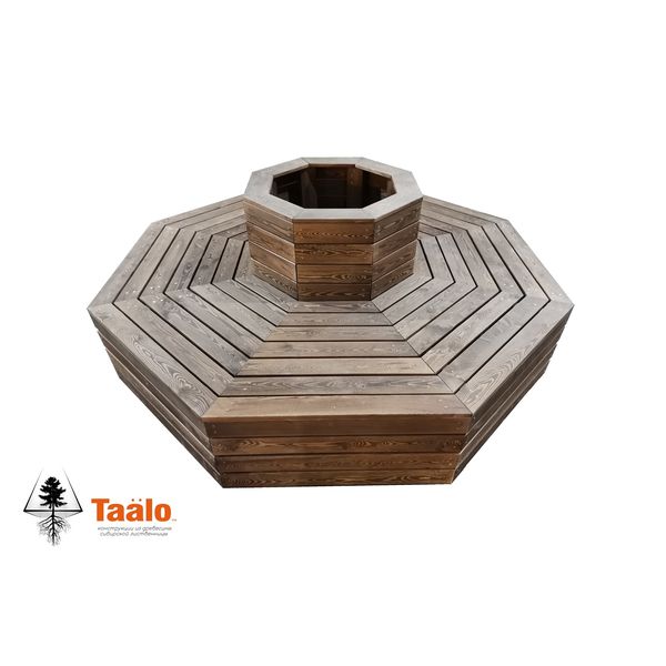 Серия Q модель 2 – скамья вокруг дерева Серия Q модель 2 – скамья вокруг дерева