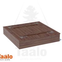 Серия Q модель 1 — столик с лавочками 1200х1200х800мм.