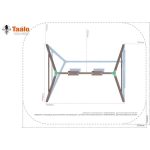 Серия O1 модель 1 — качели с сидениями на канатах (конструктор) для частных владений