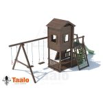 Серия В5 модель 1, детская игровая — спортивная конструкция