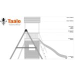 Серия В4 модель 4, детская игровая — спортивная конструкция